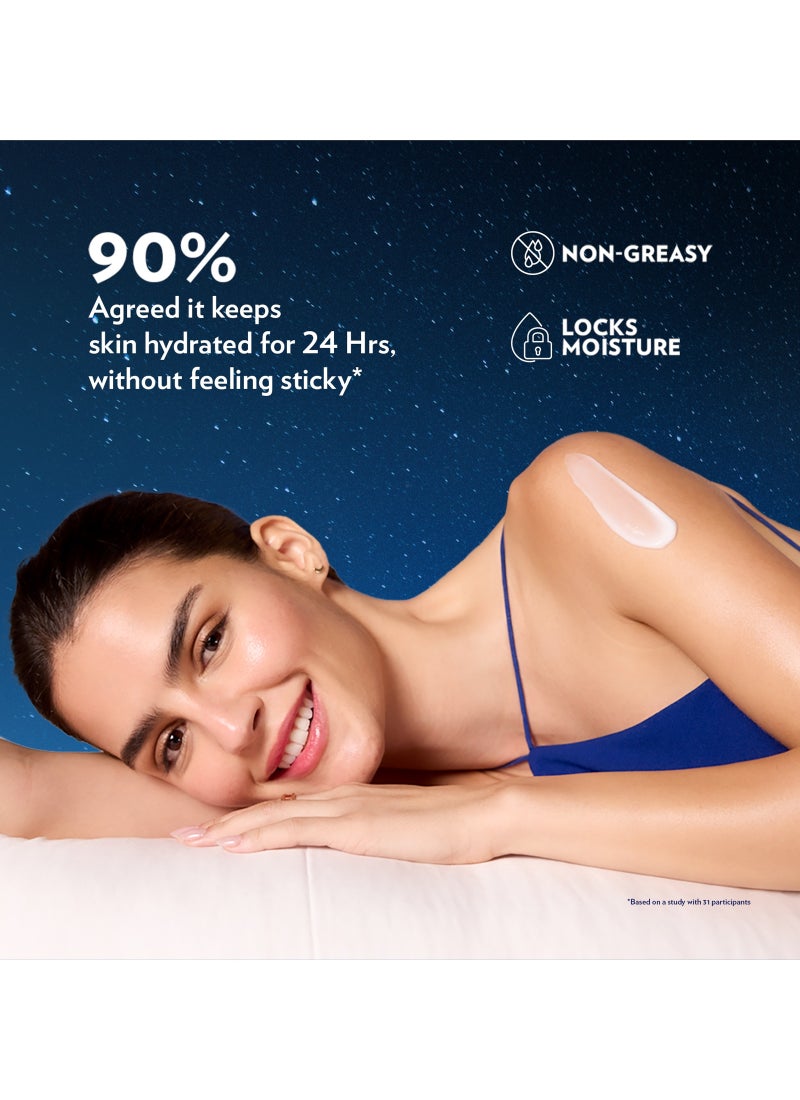Vaseline Gluta-Hya Serum Burst Lotion, Overnight Radiance Restore - Image 5