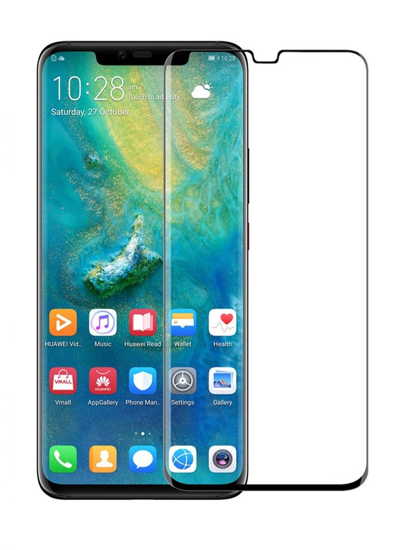 HD Premium Tempered Glass Screen Protector for Huawei Mate 20 Pro - Black