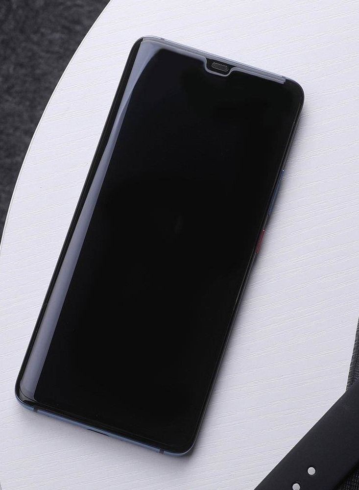 HD Premium Tempered Glass Screen Protector for Huawei Mate 20 Pro - Black