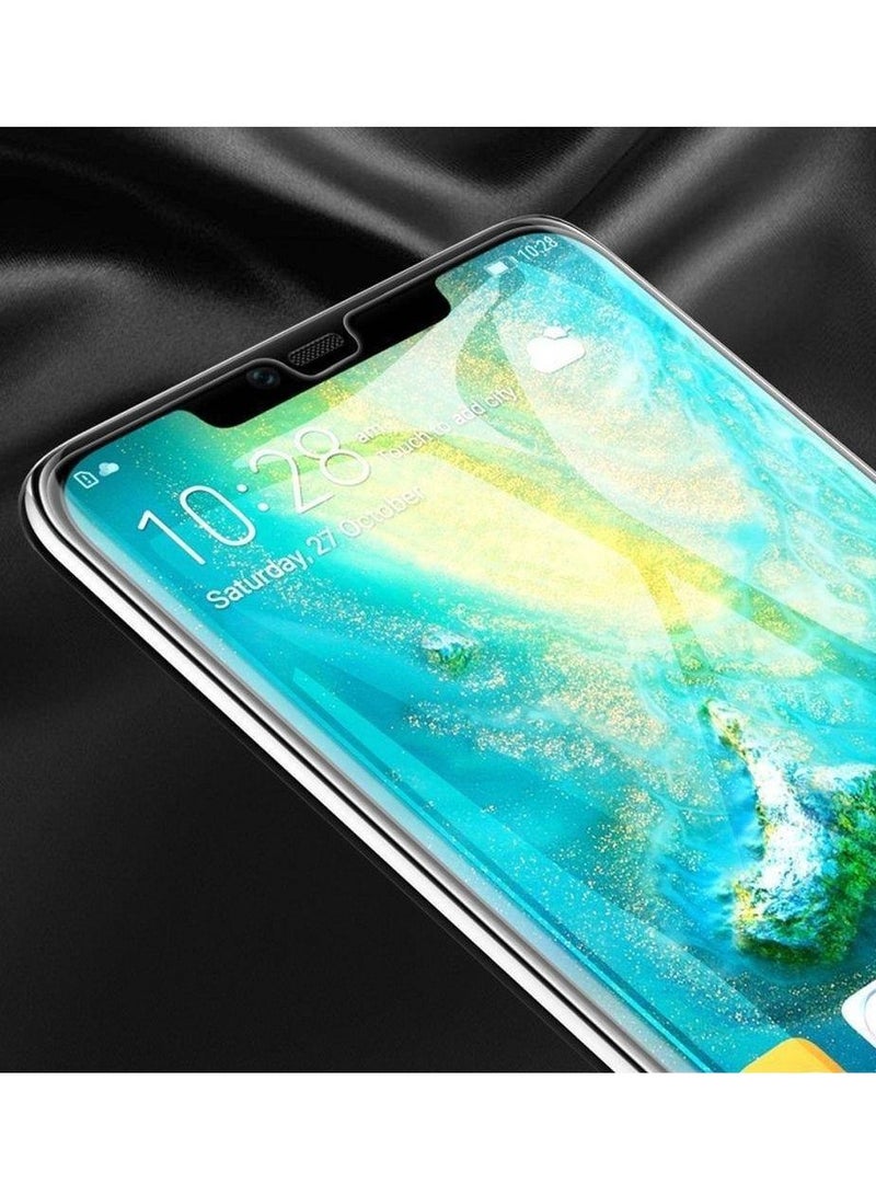 HD Premium Tempered Glass Screen Protector for Huawei Mate 20 Pro - Black