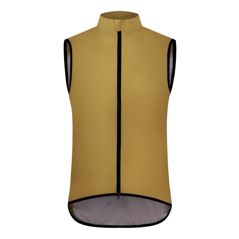 Waterproof Windproof Cycling Vest with Breathable Mesh Back - Image 3