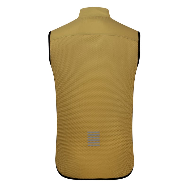 Waterproof Windproof Cycling Vest with Breathable Mesh Back - Image 4