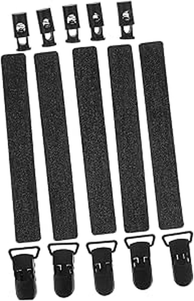 1 Set Wind Plastic Spring Flag Clips and Stoppers Toggle Accessories for Outdoor Garden Flag Display Easy Installation for Fences and Mailbox Posts - Image 1
