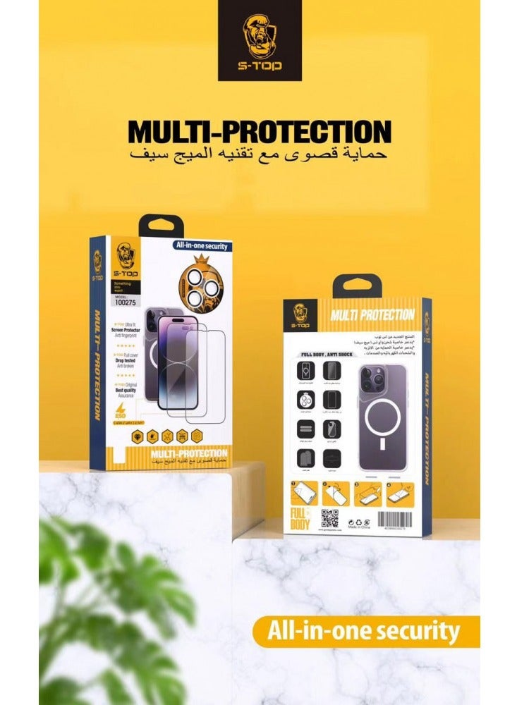 S-TOP The original integrated protection package from S-Top iPhone 14 (10in1) - Image 2