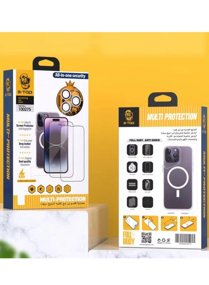 S-TOP The original integrated protection package from S-Top iPhone 14 (10in1) - Image 3