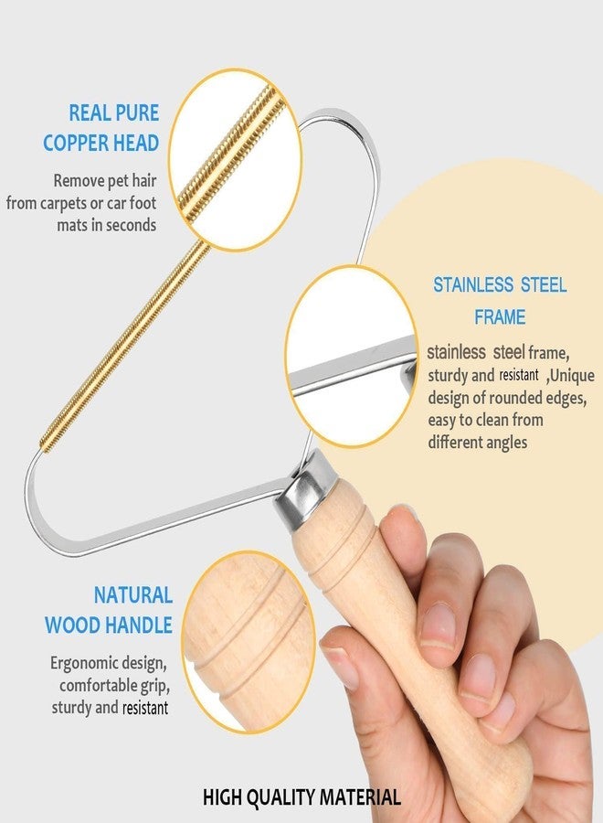 softNLux Pet Hair Remover, Deep Cleaning Dog Cat Hair Remover, Lint Cleaner Fur Removal Tool Portable Carpet Scraper Rake Fuzz Hairball Shaver Brush for Carpet, Car Mat, Couch, Pet Bed, Furniture, Rug (1) - Image 4