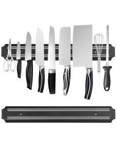 Generic Magnetic Knife Holder 13 Inch Wall Mounted Magnetic Bar for Knives Tools and Utensils Multipurpose Magnetic Display Storage Strip Durable Kitchen Home Organizer with Strong Magnetic Grip  - Image 1