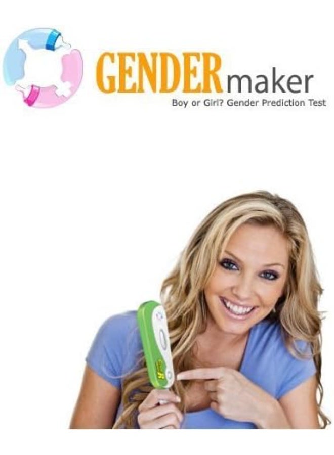 جيندر ميكر مجموعة اختبار تحديد جنس الجنين من جندر ميكر - ولد أم بنت في المنزل - اختبار مبكر لتحديد جنس الجنين أثناء الحمل - Image 3