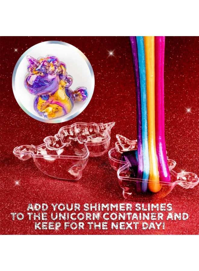 FLYHSO Unicorn Slime Kit for Kids – DIY Glitter Cloud & Butter Slime Making Set with Unicorn Storage, Scented Slimes, Charms & Tools – Gift for Girls & Boys Ages 6+ - Image 4