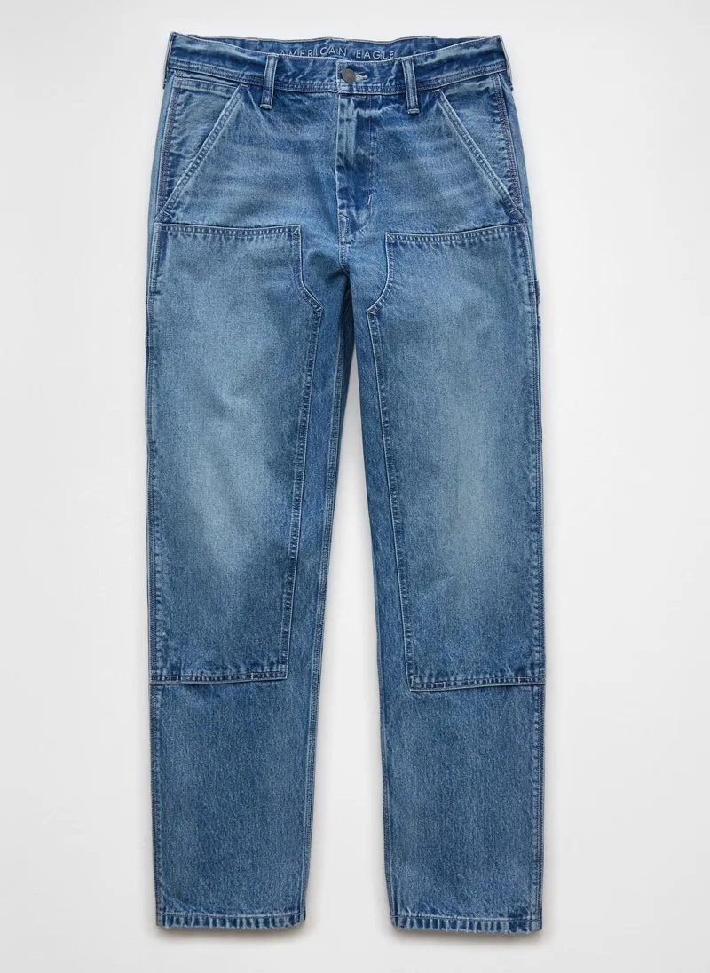 American Eagle Rinse Wash Stright Fit Jeans