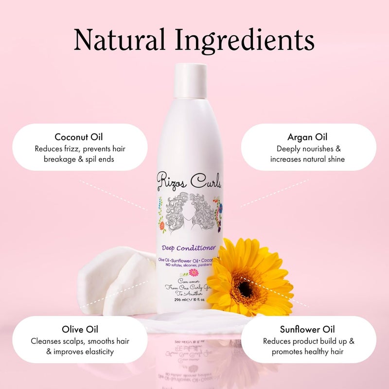Rizos Curls Deep Conditioner (300ml) - Image 2
