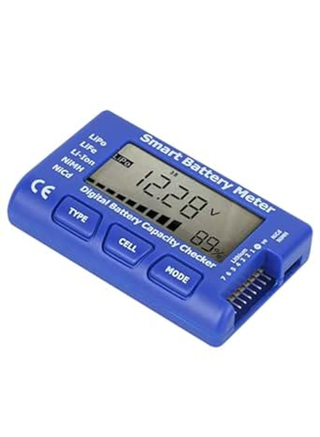 5 في 1 عداد بطارية ذكي رقمي مع شاشة LCD للتحقق من السعة - Image 1