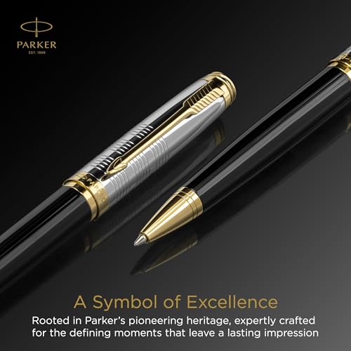 PARKER باركر أمبينت ديلوكس بلاك جي تي قلم حبر كروي (9000014112) - Image 3