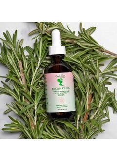 Camille Rose Camille Rose Rosemary Oil Strengthening Hair & Scalp Drops, with Castor, Peppermint & Rosemary Oils, for Hair Growth, Hydration & Strength, 1.9 fl oz  - Image 5