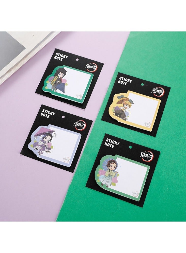 1Pcs Anime Ghost Slayer Sticky Notes Sticky - Image 4