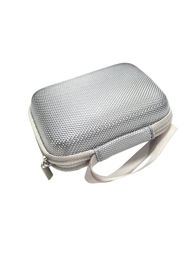 Card Camera Digital Camera Storage Bag U Disk Solid State Drive Bluetooth Headset Charger Charging Cable Storage Bag-Color:Gray  - Image 1