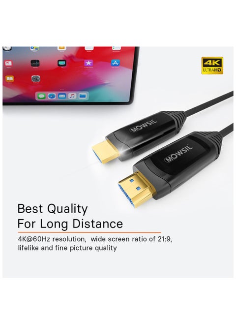 موسيل كيبل 4K أي او سي اتش دي ام أي 60 هرتز 2.0 مقاس 100 متر