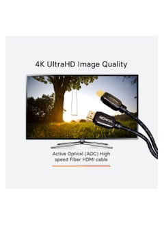 موسل موسيل كيبل 4K أي او سي اتش دي ام أي 60 هرتز 2.0 مقاس 100 متر  - Image 3