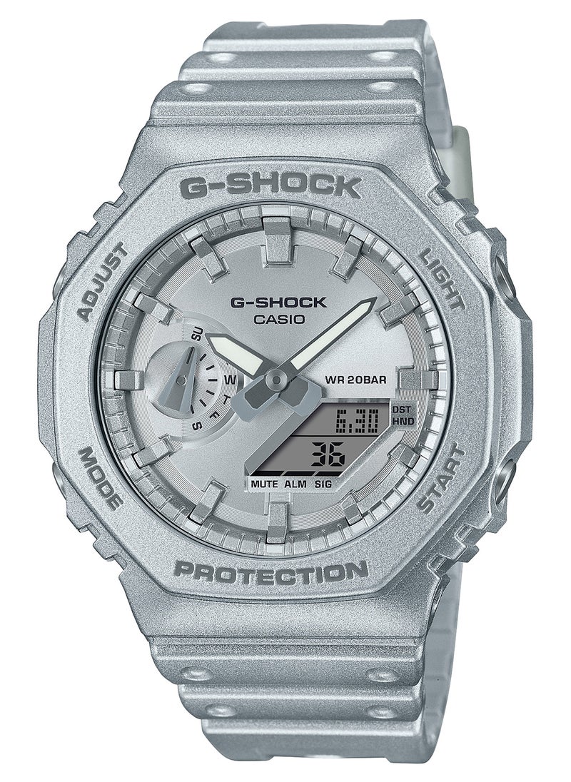 G-SHOCK - Men's Analog+Digital Resin Wrist Watch GA-2100FF-8ADR - 42 Mm - Image 1