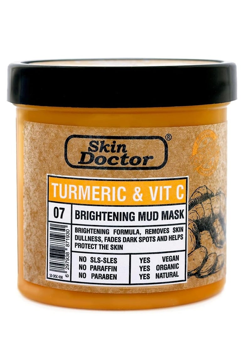 Skin Doctor Turmeric & Vitamin C Brightening Mud Mask - Image 2