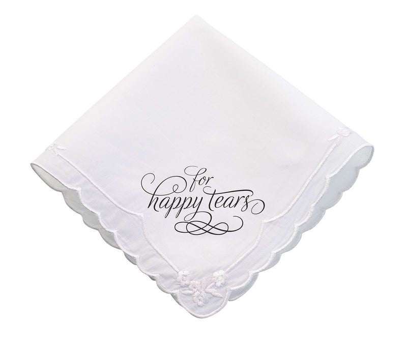 Lillian Rose Wedding Happy Tears Keepsake Hankie Favor - Image 1