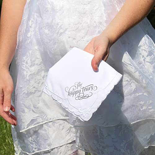 Lillian Rose Wedding Happy Tears Keepsake Hankie Favor - Image 3