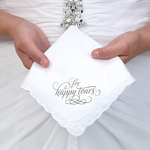 Lillian Rose Wedding Happy Tears Keepsake Hankie Favor - Image 4