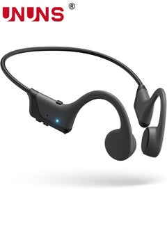 UNUNS Bone Conduction Headphones,Open-Ear Wireless Bluetooth Workout Headphones With Mic,Swimming Professional Waterproof Headset,Earphones For Sports,Running,Gym,Hiking,Cycling,Drving  - Image 1