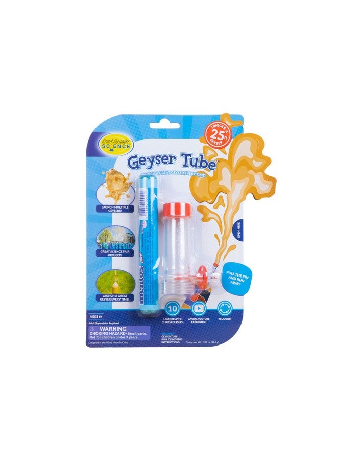 Steve Spangler Science - Wgey-505 Geyser Tube Experiment, 1 Tube - Science Experiment For Kids, Turns Soda Bottle And Mentos Candies Into Erupting Geyser  - Image 1