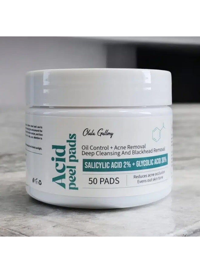 Olala Gallery Olala Oil Control + Acne & Blackhead Removal Pads - Image 1