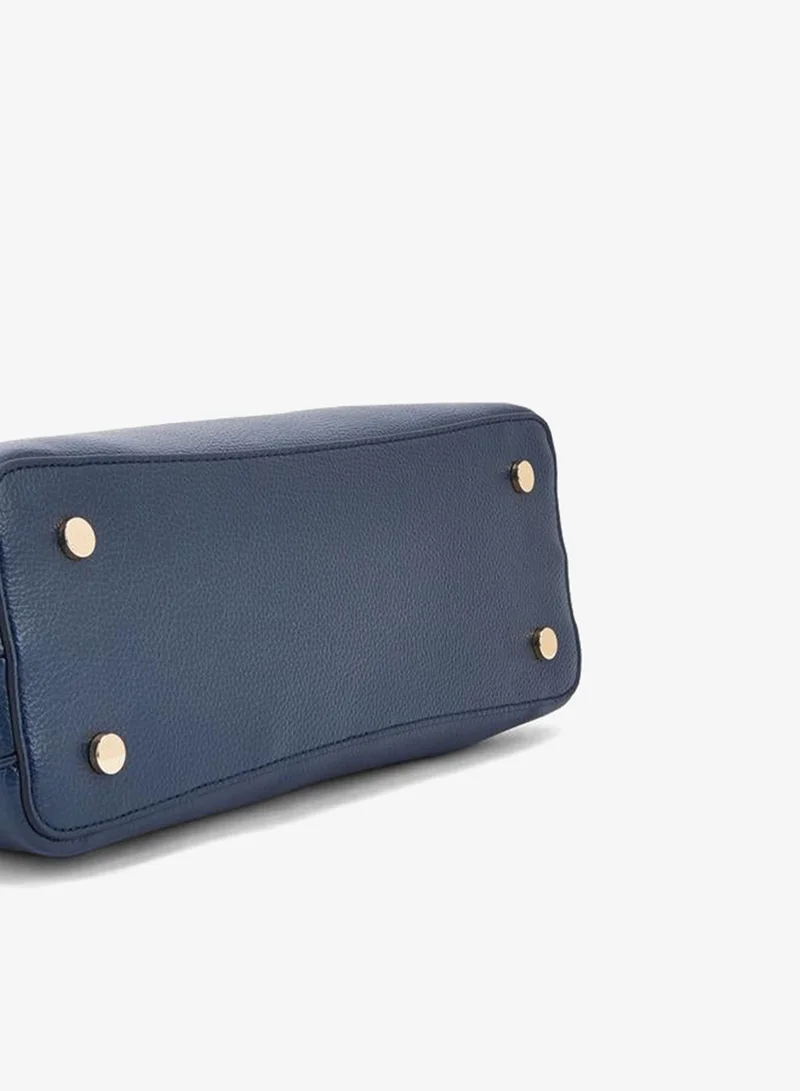 Celeste NAVY Chain Accent Tote Bag With Detachable Strap for Women | Best Price UAE