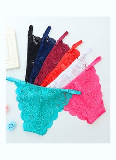 STAUD Through Lace Women Adjustable Panties G-String Underwear Charm Gift Green 