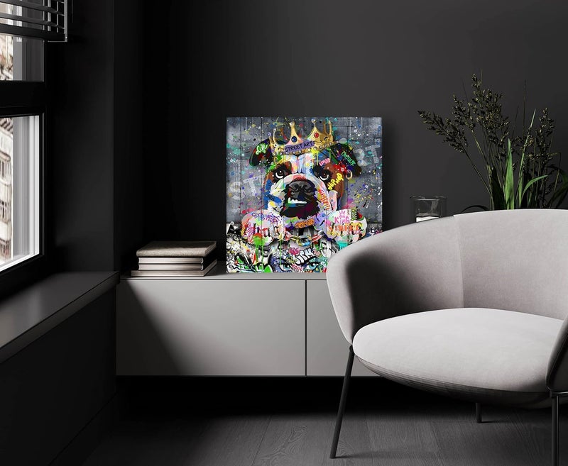 SIXTTART Graffiti Dog Wall Art - Image 2