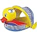 Poolmaster 81547 LearntoSwim Swimming Pool Float Baby Rider with Sun Protection Duck 36 Long x 32 Wide deflated - Image 3