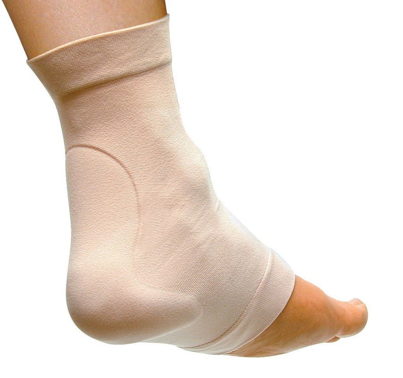 PediFix Visco-gel Achilles Protection Sleeve,White Large - Image 1