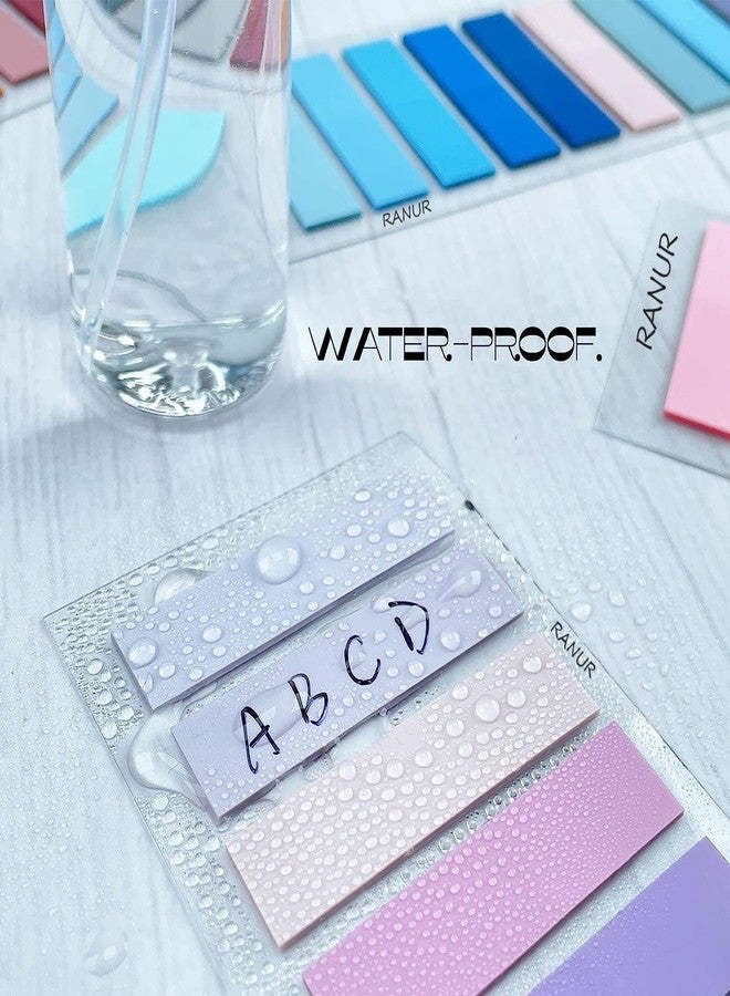 RANUR Morandi Sticky Tabs, 1200 Pcs Annotation Supplies,Book Mark Sticky Notes,Stationary Items, 60 Different Colors, Repositionable, and Textualizable(1200 Pcs) - Image 3