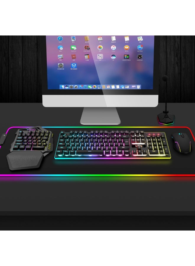 EBMINI New Bluetooth Wireless Office Left-Handed Gaming Keyboard - Image 5