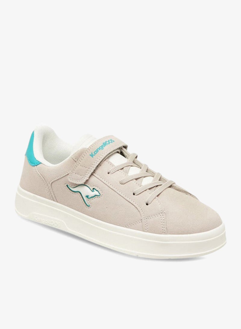 kangaROOS Women's Logo Detail Sneakers with Hook and Loop Closure - Image 2