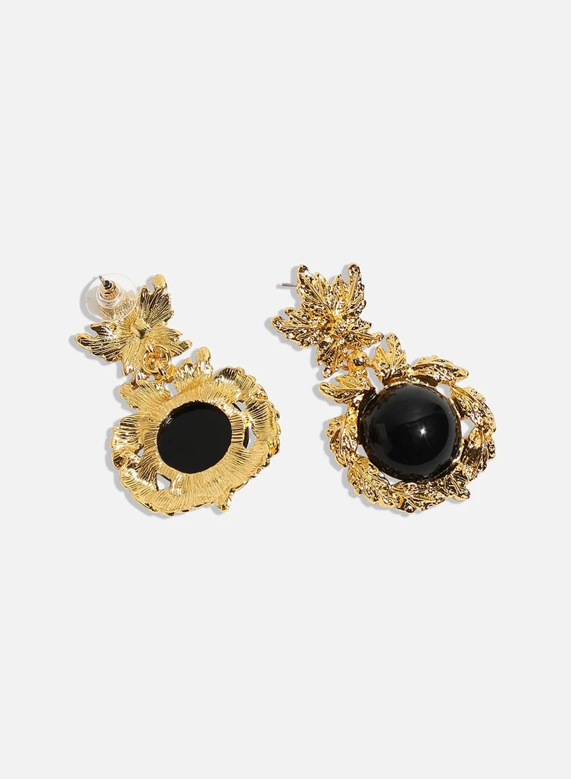 SOHI Radiant Cascades Drop Earrings
