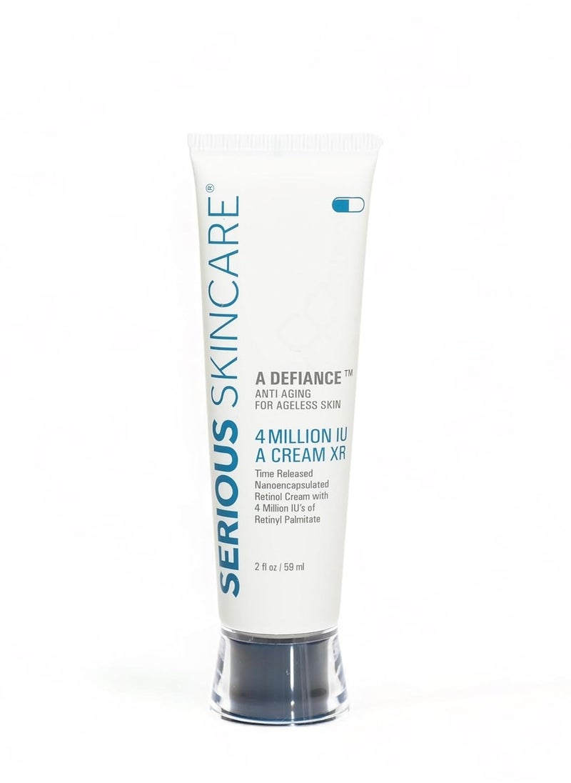 Serious Skincare Serious Skincare Retinol Vitamin A Cream XR Premium Moisture Cream for Face & Neck - Anti-Aging - Day & Night - Reduce Fine Lines & Wrinkles - For Radiant Skin Age Defiance - 2 Fl. Oz.  - Image 1