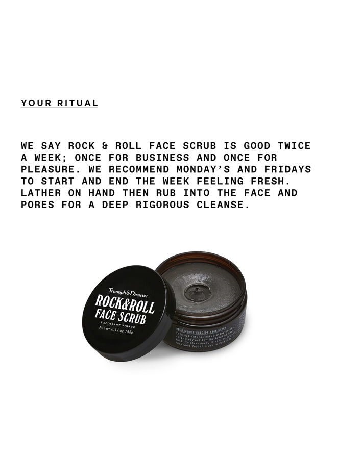 Triumph & Disaster | Rock & Roll Face Scrub for Men | Natural, Exfoliating Pore Cleansing Facial Scrub - Removing Blackheads and Dirt, 5.11 oz - Image 2