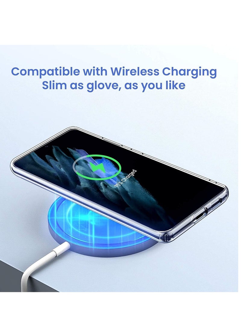 Silicone Back Cover for Samsung Galaxy A52, Clear - Image 3