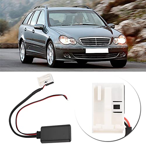 EVTSCAN 12V 12 Pin Bluetooth Adapter Aux Audio Cable Audio Cable Adapter Fit For Mercedes Benz W169 W245 W203 W209 R230 W221 W251 W164 X164 - Image 4