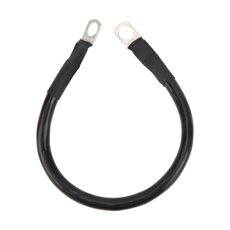 4AWG Ground Wire 30cm 25mm² Tinned Copper Battery Cable - Soft Wear-Resistant Resin Elastomer Grounding Cord for 150A Battery Grounding - Image 1