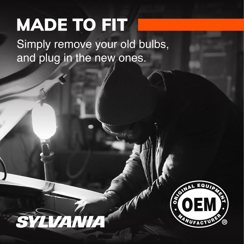 SYLVANIA 9005 SilverStar Ultra High Performance Halogen Headlight Bulb, (Contains 2 Bulbs) - Image 4