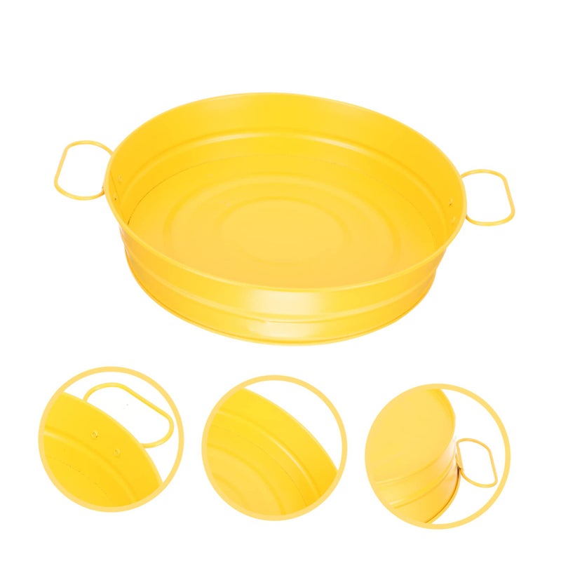 Stainless Steel Food Storage Bucket For Snacks Fries And Ice - Image 3