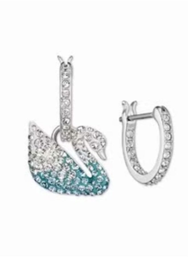 Generic - Swarovski Fashion Iconic Swan Pierced Earrings - Image 1