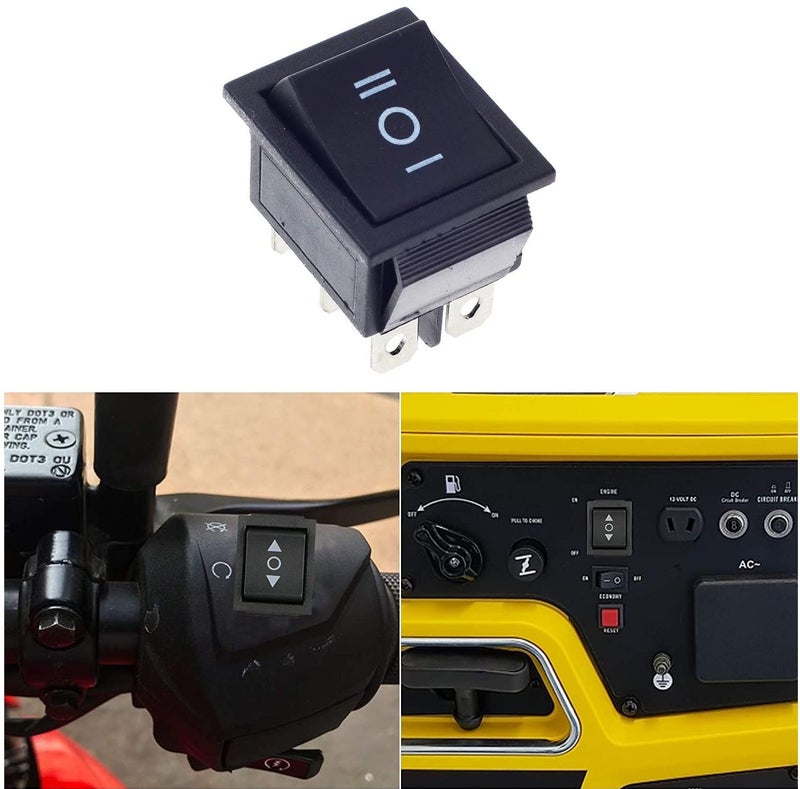 SARTE SA72T72 Car Fog Light Switch | Car Switch Button | Car On Off Switch | Rocker Switch | Car Dashboard Switch (12V 20A | 6 Pin) (2 PCS) - Image 4