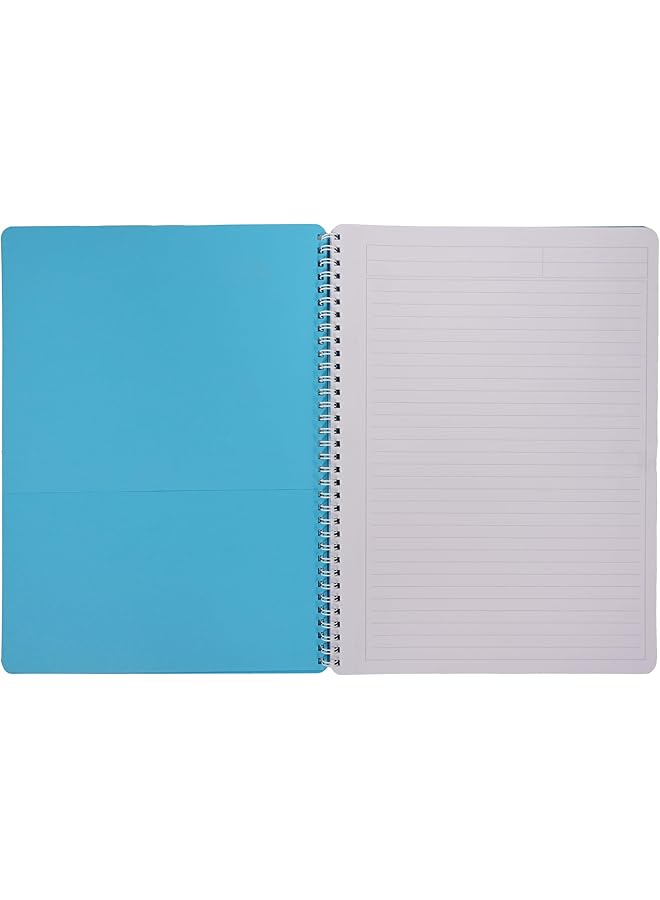 erorex University Book Spiral Pp Neon Soft Cover 1 Subject A4 Size 210X297Mm 40 Sheets Turquoise Color Fsub1Spptu - Image 5