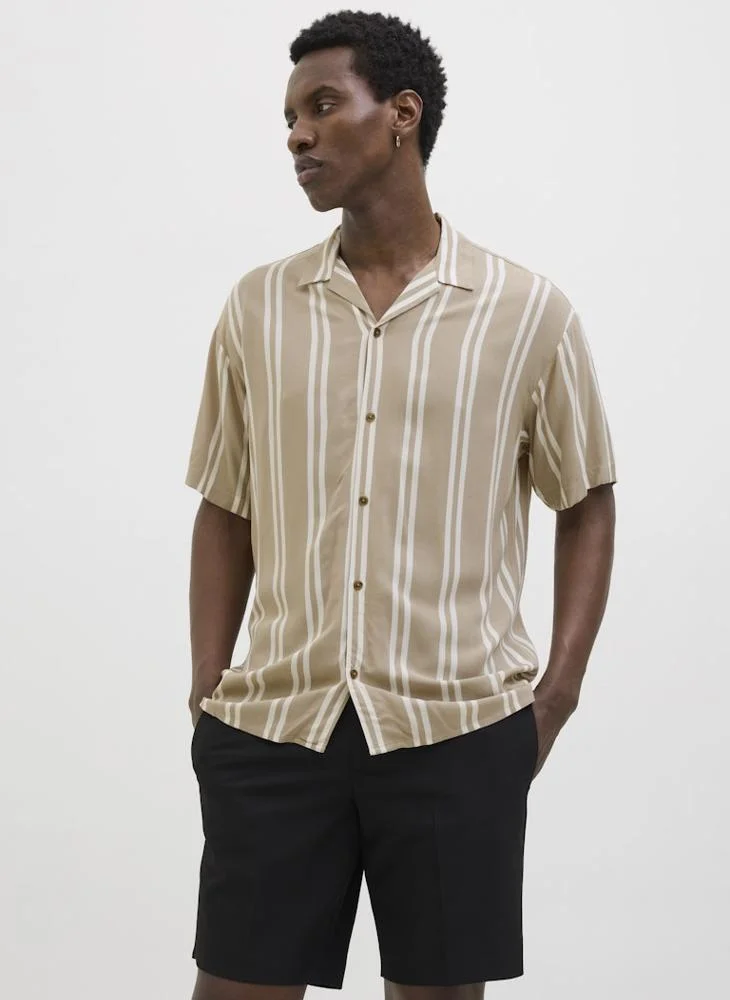 JACK & JONES Stripe Regular Fit Shirt